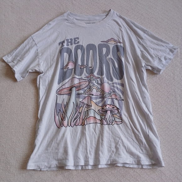 American Eagle Outfitters Tops - the doors ♡ band tee shirt mushrooms clouds trippy psychedelic rock 70s